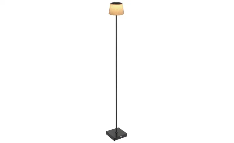 LED vloerlamp touchdimmer USB buitenverlichting oplaadbare vloerlamp CCT, metaal kunststof zwart, 4W 155Lm 3000K 4000K 5000K, H 120 cm fra Globo i Brun – produktbillede 3 af 3