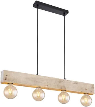 Lighting Pendelleuchte von Globo in Schwarz – Produktfoto 1 von 3