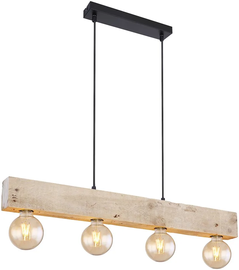 Lighting Pendelleuchte von Globo in Schwarz – Produktfoto 1 von 3
