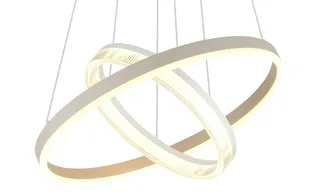 Moderne hanglamp Marlenne Ø 50cm - 48046H1 fra Globo i Zand bruin – produktbillede 2 af 3