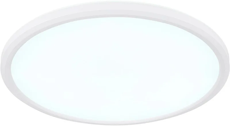 Moderne LED Plafonnieres Sapana 1 Lichtpunt Rond Kunststof Slaapkamer Gang/Hal Badkamer Keuken Dimbaar IP44 Diameter 29,5cm von Globo in Weiß – Produktfoto 1 von 2