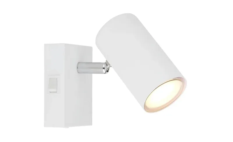 Opbouwspot / Wandspot ROBBY 1-lichts GU10 26cm de Globo en Blanc – photo produit 2 sur 2