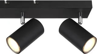 Opbouwspots ROBBY 3-lichts GU10 41cm by Globo in Black – product photo 1 of 3