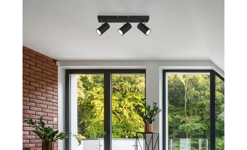 Opbouwspots ROBBY 3-lichts GU10 41cm by Globo in Black – product photo 3 of 3