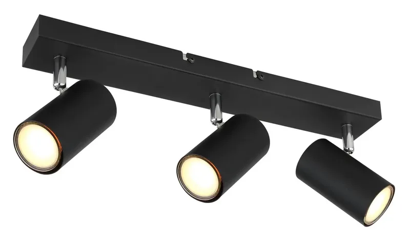 Opbouwspots ROBBY 3-lichts GU10 41cm by Globo in Black – product photo 2 of 3