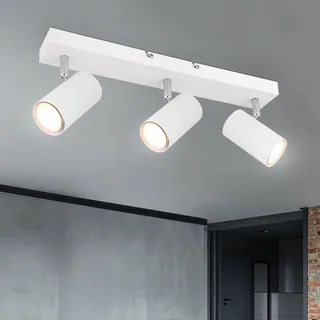 Opbouwspots ROBBY 3-lichts GU10 56cm by Globo in White – product photo 1 of 3