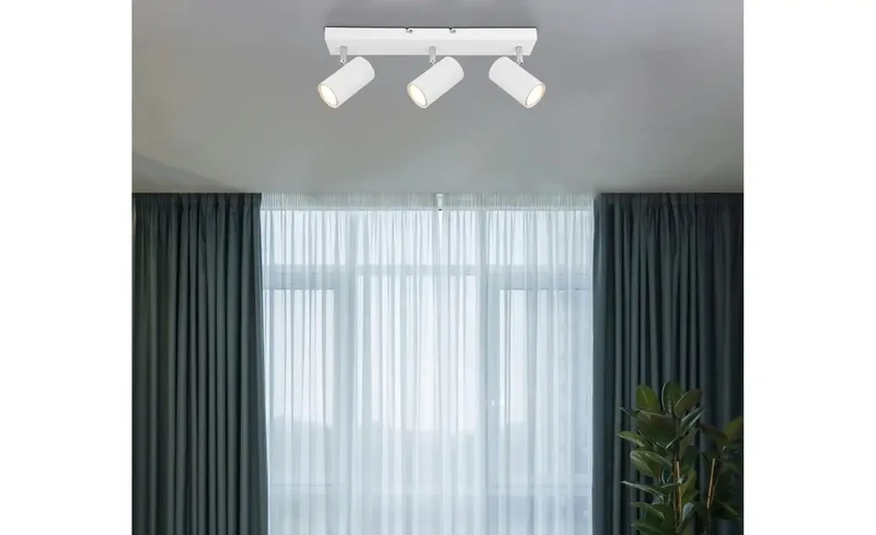 Opbouwspots ROBBY 3-lichts GU10 56cm by Globo in White – product photo 3 of 3