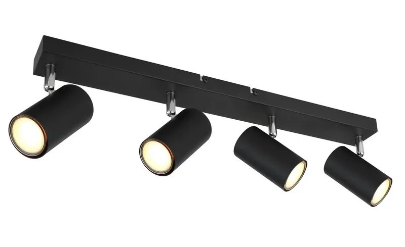 Opbouwspots ROBBY 4-lichts GU10 55cm by Globo in Black – product photo 3 of 3