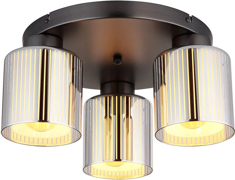Lighting Deckenleuchte von Globo in Schwarz – Produktfoto 1 von 3