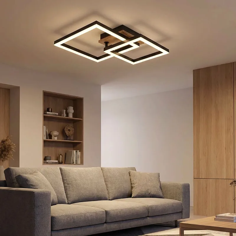 Plafondlamp BARD 15 Watt Matt 1-Lichts de Globo en Noir – photo produit