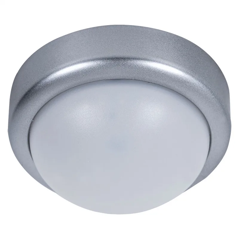Plafondlamp Ganglamp Keukenlamp LED plafondlamp zilverwit,3,12W 380lm 4000K, DxH 12x6 cm de Globo en Argent – photo produit