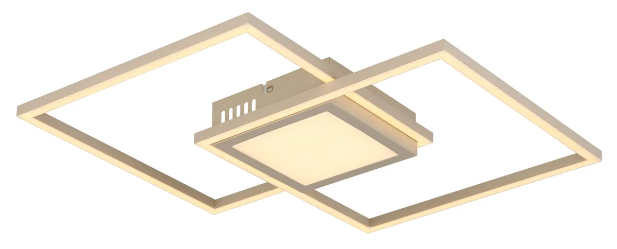 Plafondlamp Saunders B 43 cm beige van Globo – productfoto