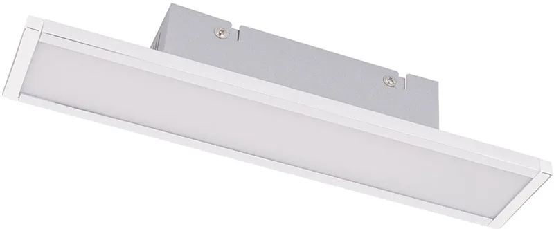 Plafondlamp Slaapkamerlamp Moderne designlamp, hoekig wit, 1x LED 6 Watt 200 Lumen 4000 Kelvin neutraal wit, LxB 30,2x6,5cm van Globo in Wit – productfoto