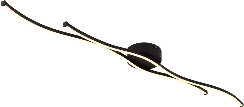 Plafonniere - BOYD - metaal - LED - 67336-30 de Globo en Noir – photo produit 1 sur 3