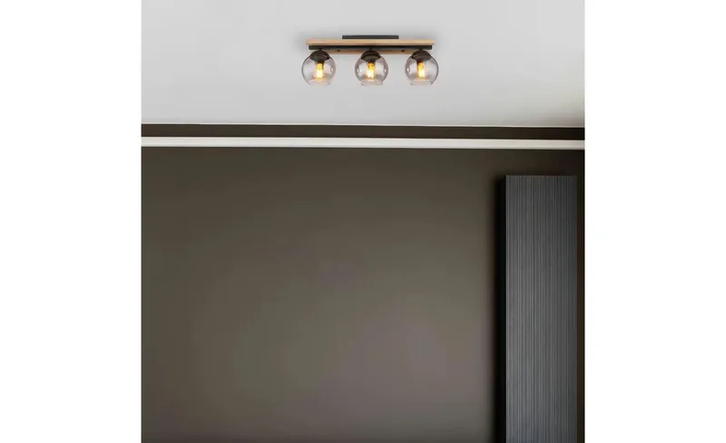 Lighting Deckenleuchte von Globo in Schwarz – Produktfoto 3 von 3