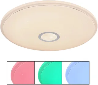 plafonniere - Connor - metaal - Ø 68cm - LED - 41386-30SH de Globo en Blanc – photo produit 1 sur 3