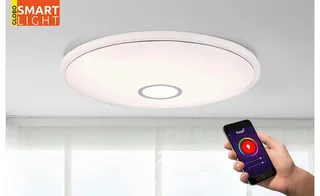 plafonniere - Connor - metaal - Ø 68cm - LED - 41386-30SH de Globo en Blanc – photo produit 2 sur 3