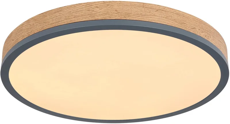 plafonniere - Doro - metaal - Ø 45cm - LED - 416080WD2R-CCT de Globo en Gris – photo produit