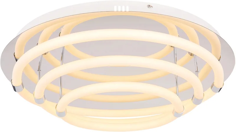 plafonniere - Epi - metaal - Ø 55cm - LED - 65001D2 de Globo en Chrome – photo produit