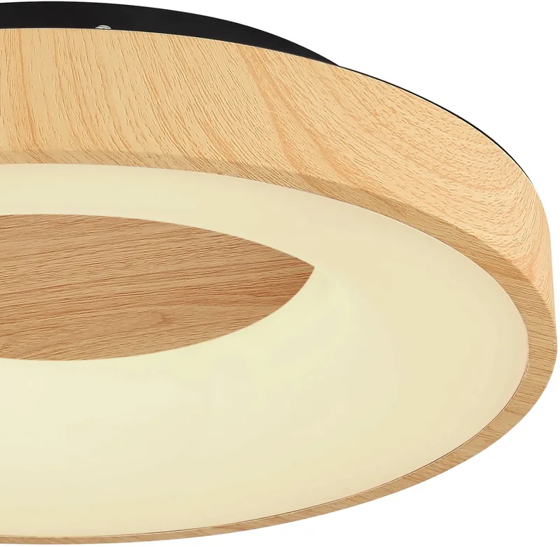 plafonniere - Jolli - metaal - Ø 40cm - LED - 41758-30 de Globo en Naturel – photo produit 1 sur 2