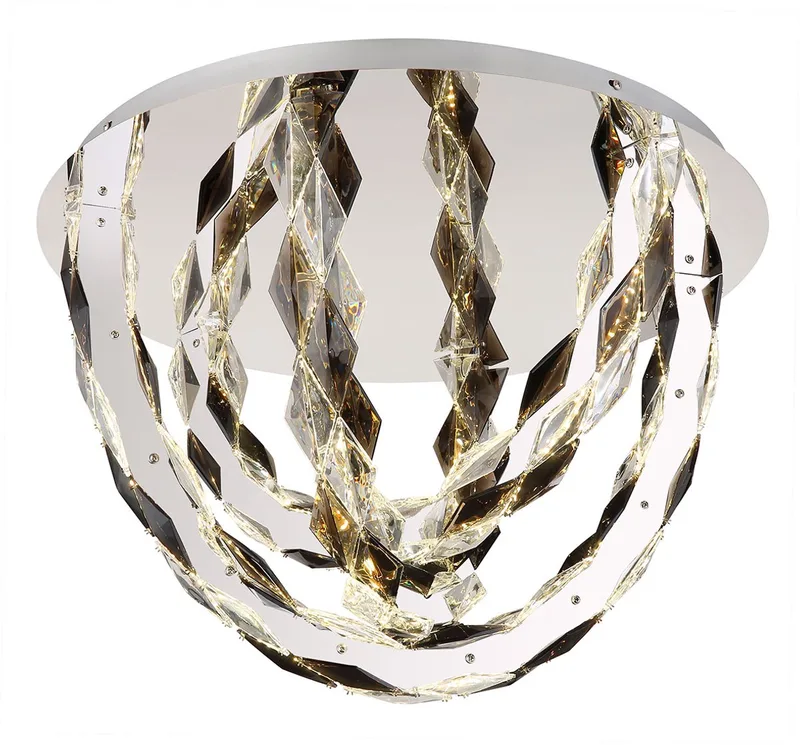 plafonniere - Karilion - metaal - Ø 60cm - LED - 67318D3 de Globo en Chrome – photo produit