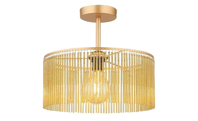 Plafonniere - LEEDS - glas - Ø 35cm - E27 - 63080145 de Globo en Or – photo produit 3 sur 3