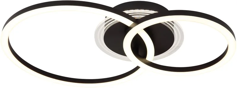 Lighting Deckenleuchte von Globo in Schwarz – Produktfoto 1 von 3