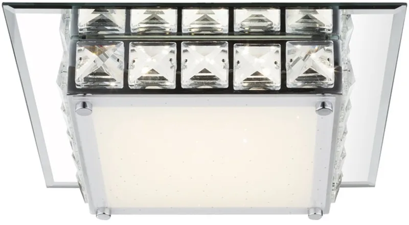 plafonniere - Margo - metaal - LED - 49355 de Globo en Chrome – photo produit