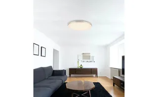 plafonniere - Pierre - metaal - Ø 53cm - LED - 48388-48 från Globo i Vit – produktbild 3 av 3