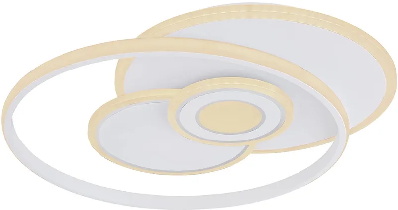 plafonniere - Roderick - metaal - LED - 48442-50 från Globo i Vit – produktbild