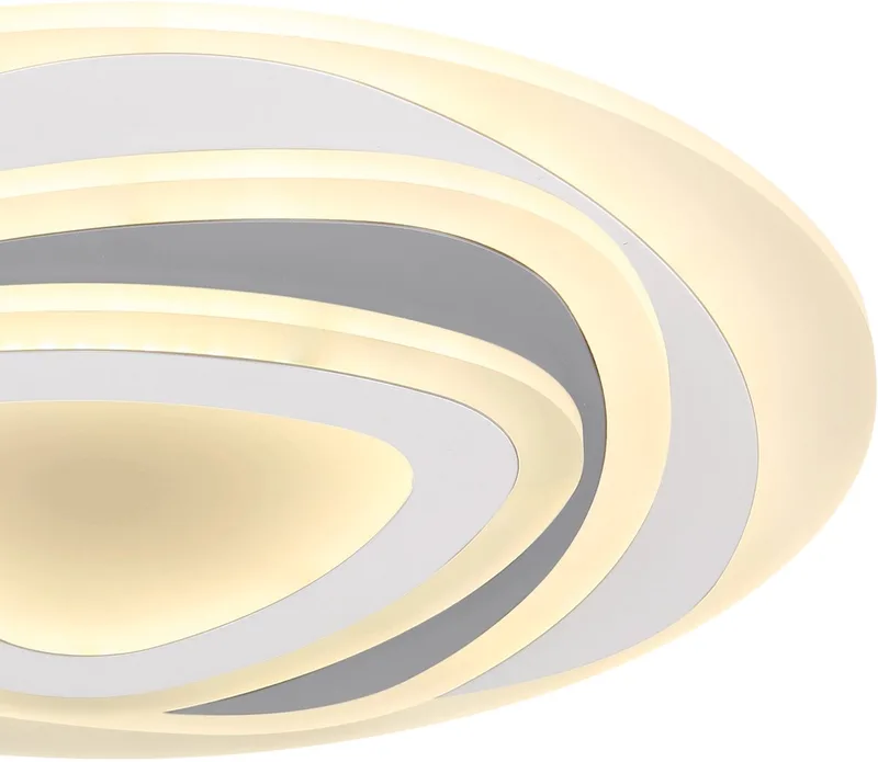 plafonniere - Sabatino - metaal - Ø 50cm - LED - 48012-46 von Globo in Weiß – Produktfoto