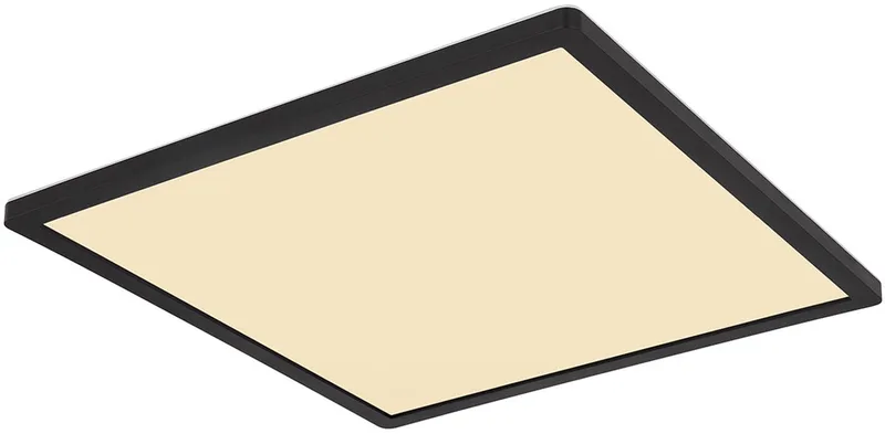 plafonniere - Sapana - kunststof - LED - 41563-24B fra Globo i Sort – produktbillede 1 af 3