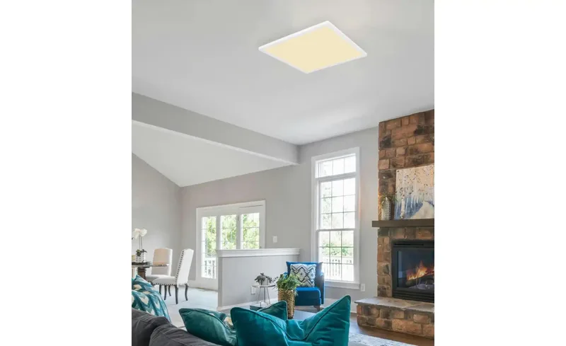 plafonniere - Sapana - kunststof - LED - 41563-24W by Globo in White – product photo 3 of 4