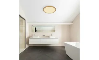 plafonniere - Sapana - kunststof - Ø 42cm - LED - 41562-24MM de Globo en Laiton – photo produit 2 sur 3