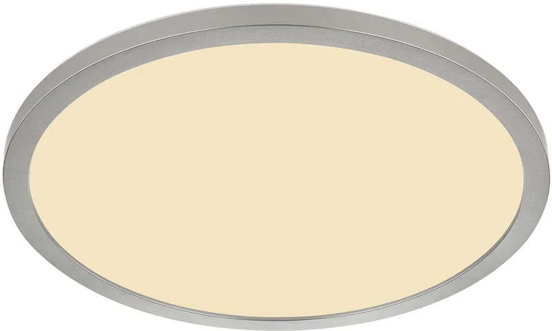 plafonniere - Sapana - kunststof - Ø 42cm - LED - 41562-24N van Globo in Nikkel – productfoto