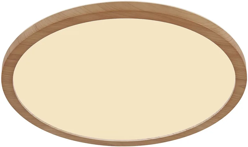 plafonniere - Sapana - kunststof - Ø 42cm - LED - 41562-24WW fra Globo i Natur – produktbillede 1 af 3