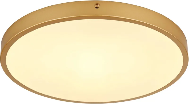 Plafonniere - TIBEY - metaal - Ø 35cm - LED - 12381-22 fra Globo i Bronze – produktbillede