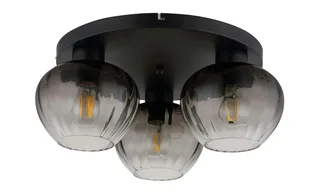 Plafonniere - TOY - glas - Ø 45cm - E27 - 60130308 de Globo en Noir – photo produit 2 sur 3