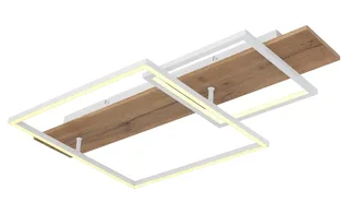 plafonniere - Vanni - metaal - LED - 67289D1W fra Globo i Hvid – produktbillede 2 af 2