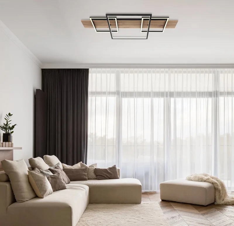 Lighting Deckenleuchte von Globo in Schwarz – Produktfoto 1 von 3