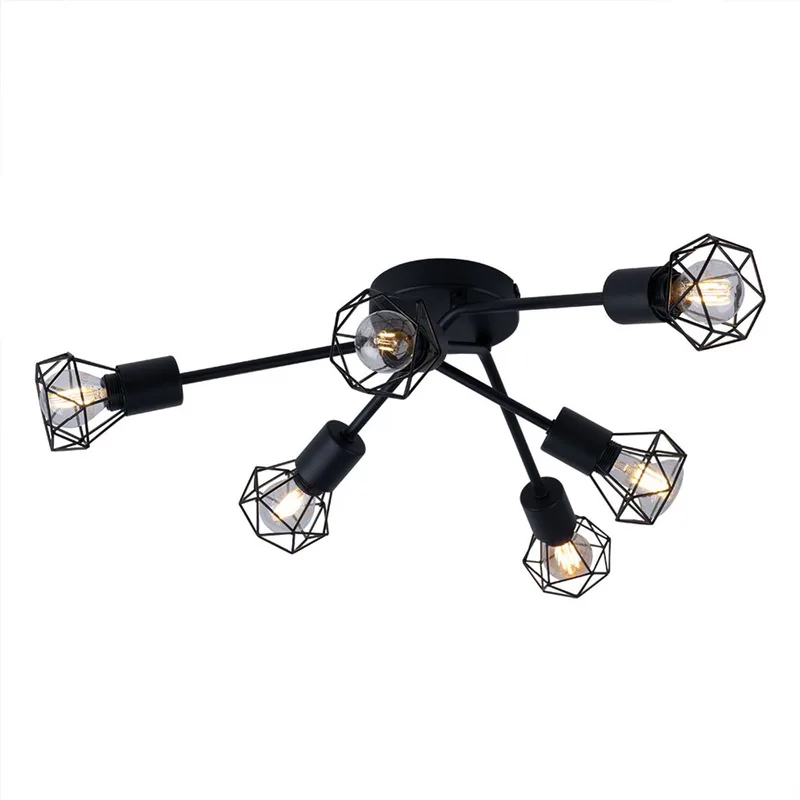 Lighting Deckenleuchte von Globo in Schwarz – Produktfoto 1 von 3