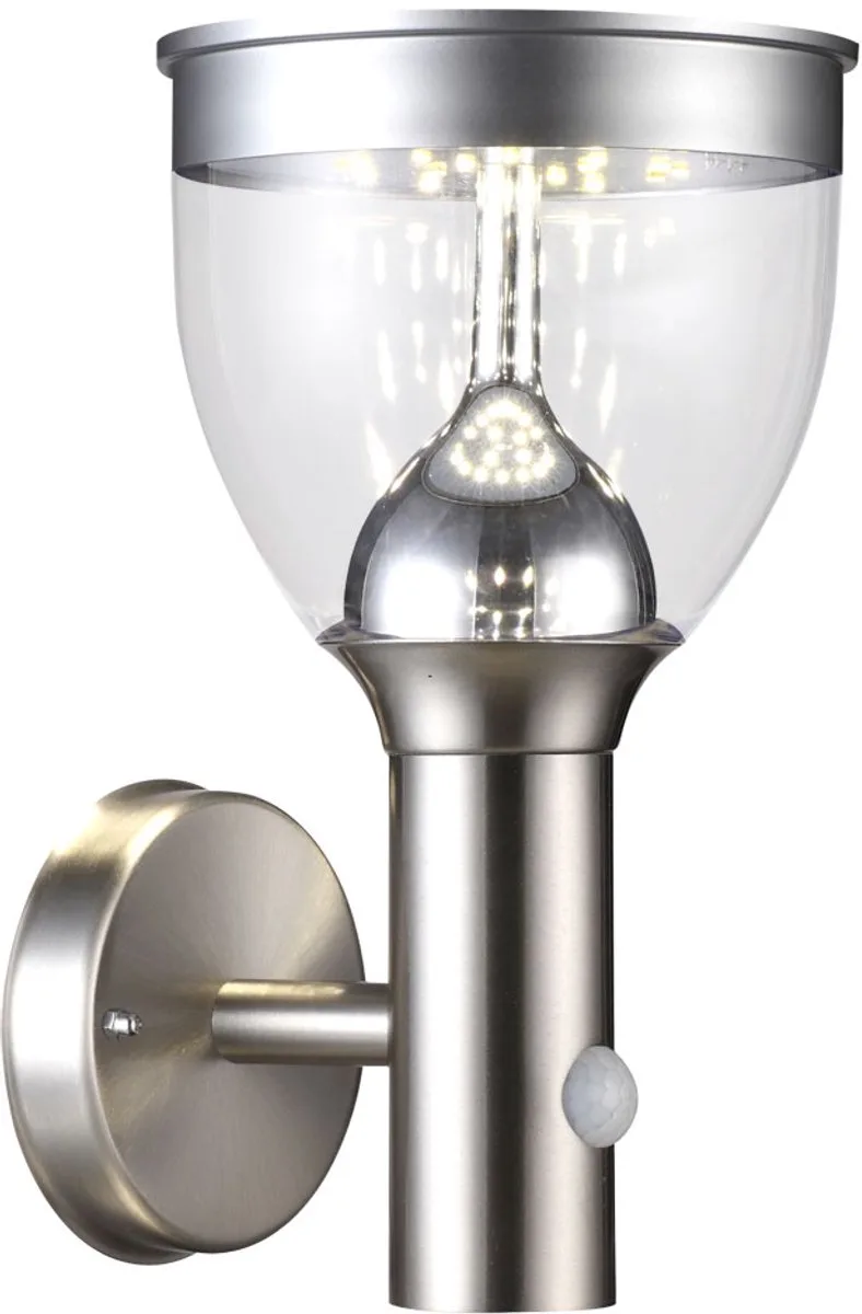 Lighting Solarleuchte von Globo in Silber – Produktfoto