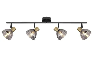Spot - Jay - glas metaal smoke glas - kleurglas-lamp - E14 - 54305-4 de Globo en Noir – photo produit 3 sur 3