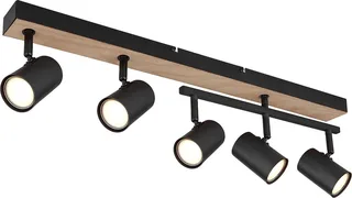 Spot - ROBBY - metaal - opbouwspot - GU10 - 57911-5BW de Globo en Noir – photo produit 1 sur 3