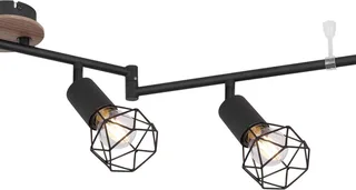 Spot - Xara I - metaal - opbouwspot - E14 - 54802S-6H by Globo in Black – product photo 1 of 3