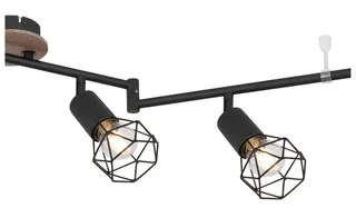 Spot - Xara I - metaal - opbouwspot - E14 - 54802S-6H by Globo in Black – product photo 3 of 3