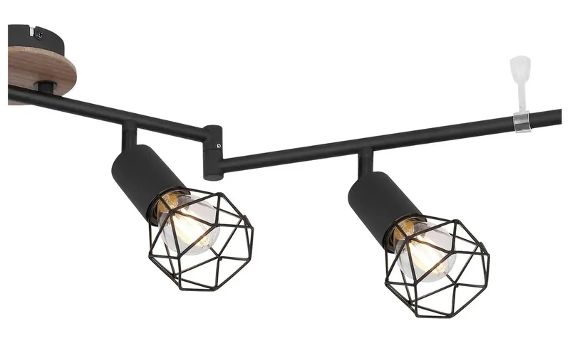 Spot - Xara I - metaal - opbouwspot - E14 - 54802S-6H by Globo in Black – product photo 3 of 3