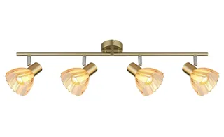 Spot - ZACHERY - glas - opbouwspot - E14 - 54315M-4 fra Globo i Bronze – produktbillede 2 af 3