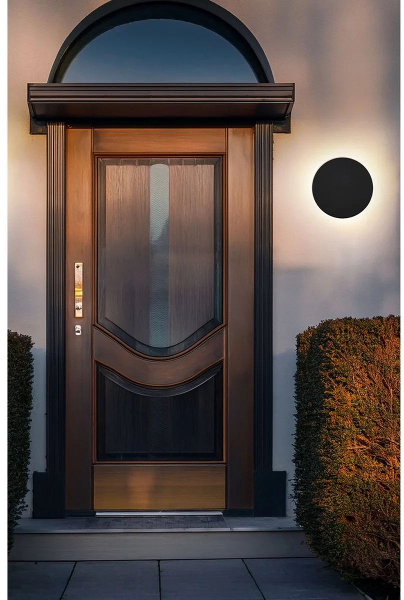 Strakke wandlamp Lamont - 34314S by Globo in Black – product photo