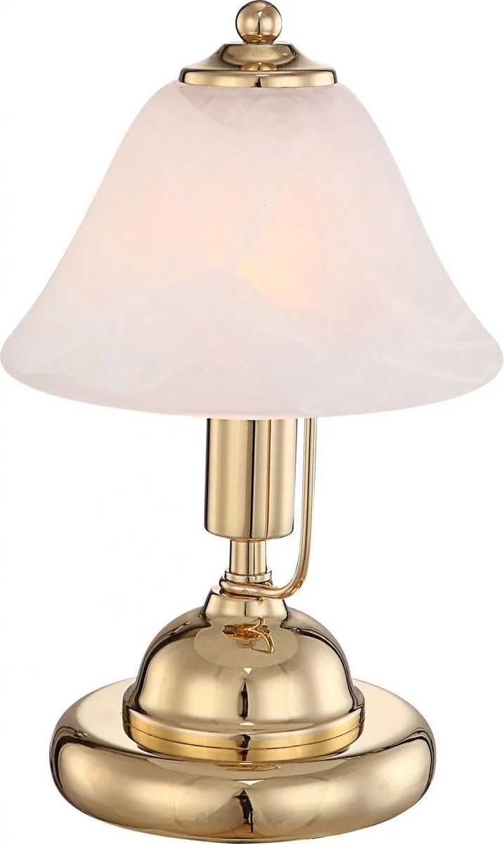 Tafellamp - ANTIQUE I - metaal - Ø 17cm - E14 - 24908 von Globo in Bronze – Produktfoto